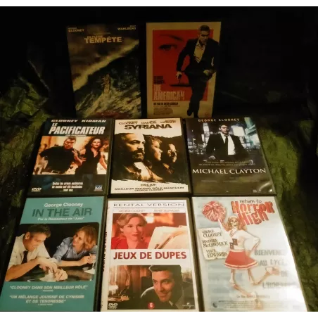 George Clooney Pack 8 Films DVD