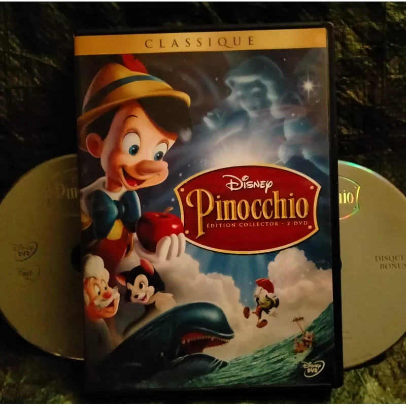Pinocchio - Hamilton Luske - Walt Disney  Film Collector 2 DVD Animation 1940