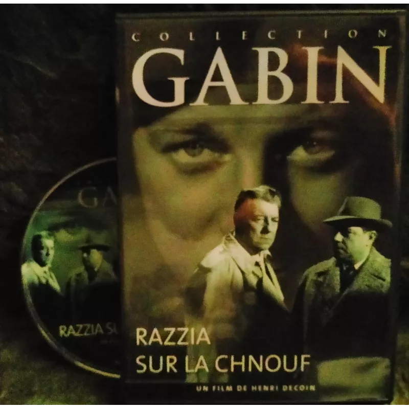 DVD Razzia sur la chnouf - Decoin Gabin Ventura Film 1955