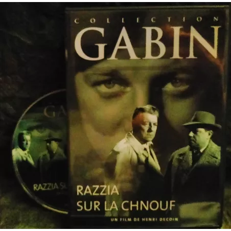 DVD Razzia sur la chnouf - Decoin Gabin Ventura Film 1955