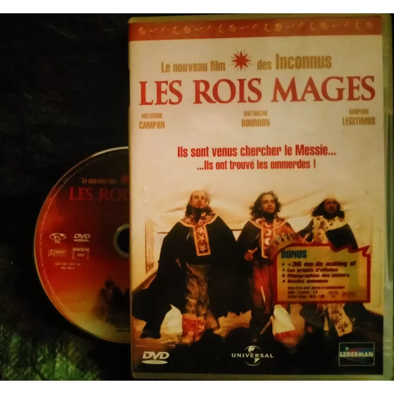 DVD Les rois Mages - Bourdon Campan Légitimus Film 2001