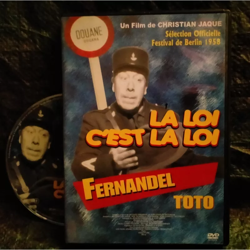 DVD La loi c'est la loi - Christian-Jaque Fernandel Film 1958