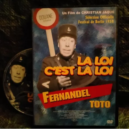 DVD La loi c'est la loi - Christian-Jaque Fernandel Film 1958