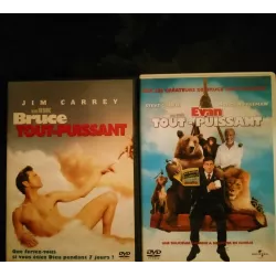 Bruce et Evan Tout Puissant Pack 2 Films DVD Carrey - Freeman