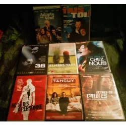 André Dussollier Pack 8 Films DVD Adopte un veuf Tais-toi Ne le dis à personne Chez nous Scènes de crimes
Tanguy