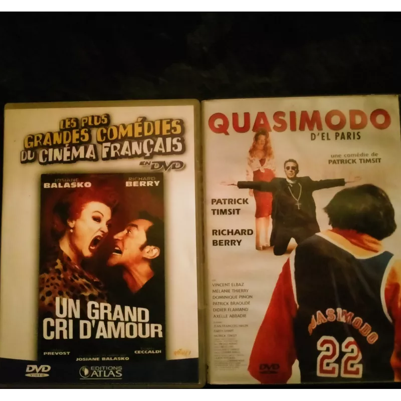 Richard Berry Pack 2 Films DVD