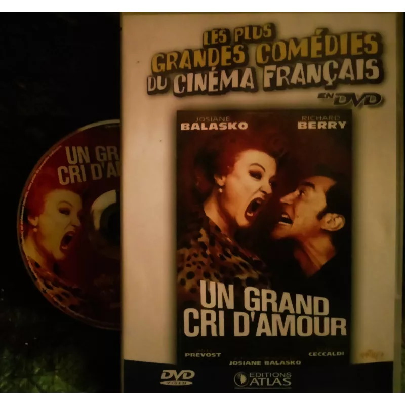 DVD Un grand cri d'amour - Balasko Berry Prévost Film 1998