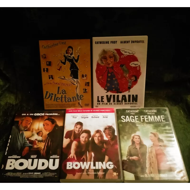 Catherine Frot Pack 5 Films DVD