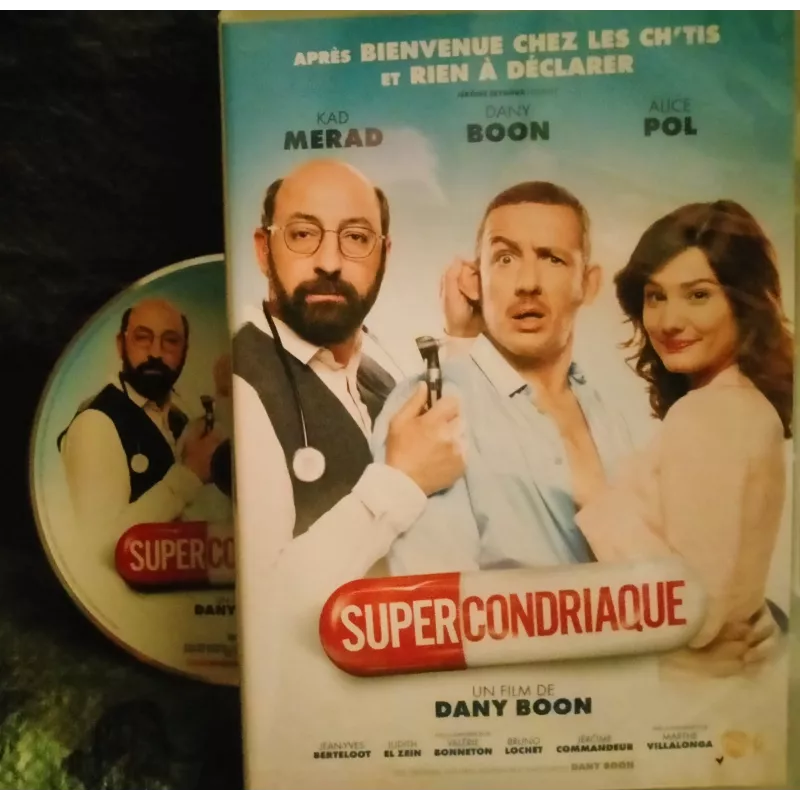 Supercondriaque - Boon Merad Film DVD VF 2014