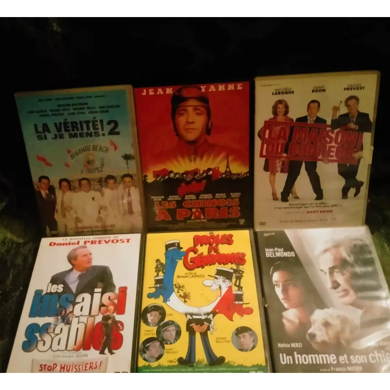 Daniel Prévost Pack 6 Films DVD