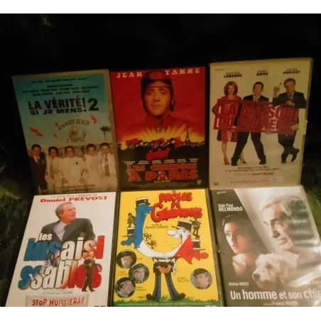 Daniel Prévost Pack 6 Films DVD