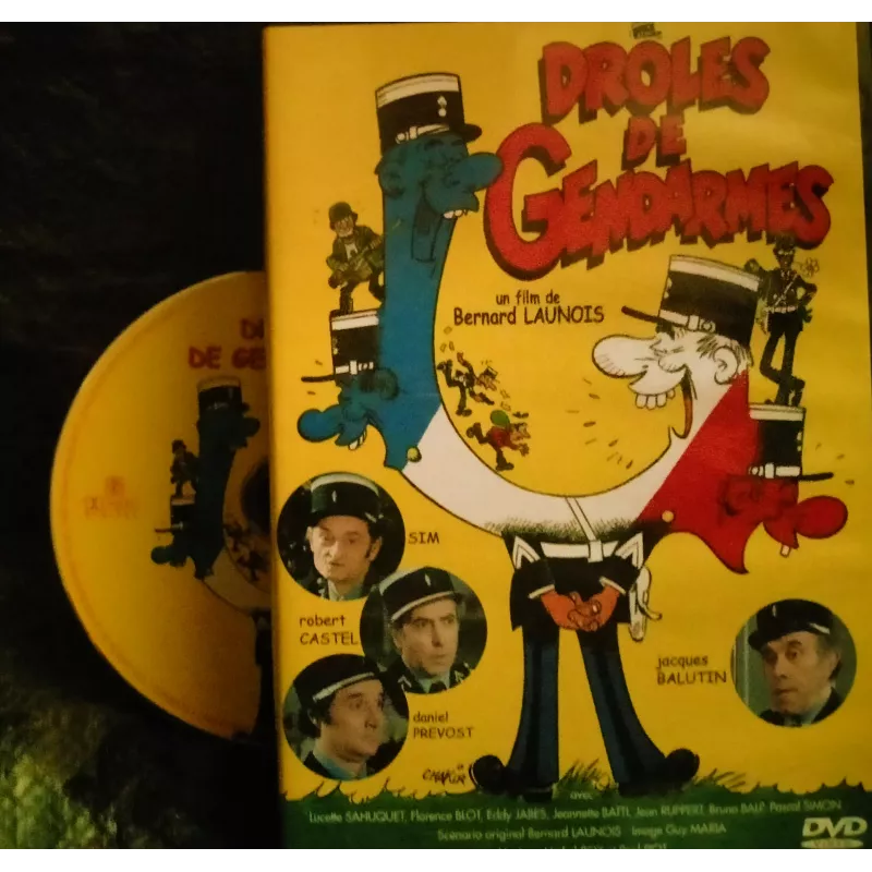 Drôles de gendarmes - Launois - Balutin - Prévost - Sim Film DVD 1980
