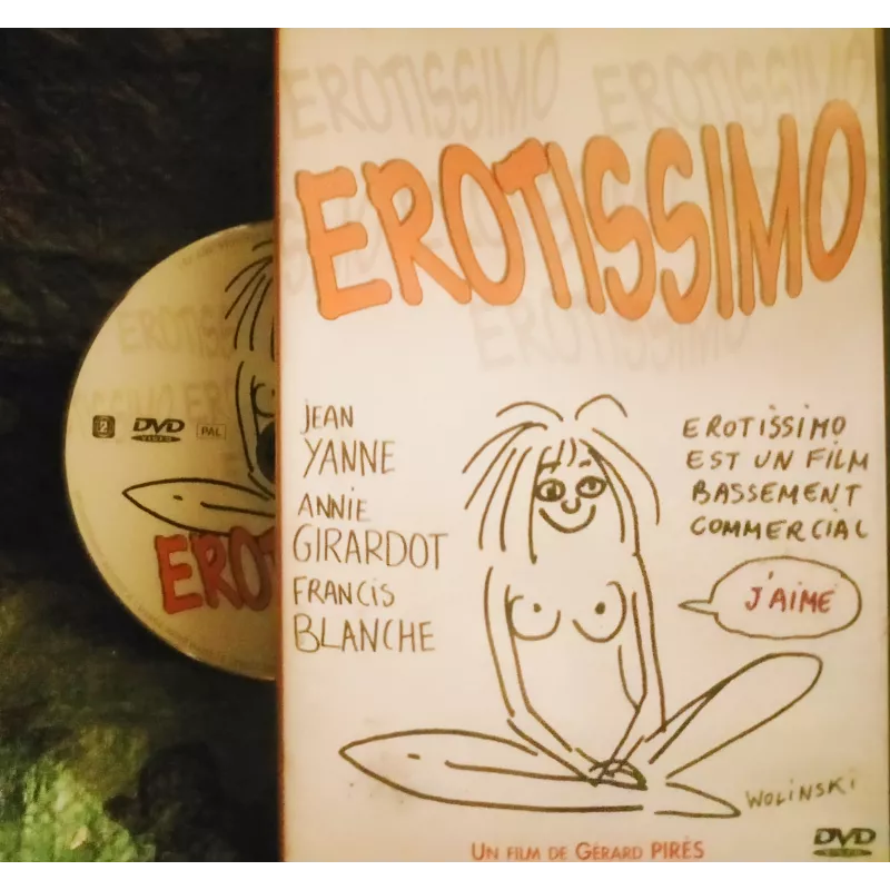 Erotissimo - Pirès Girardot Yanne Blanche Film DVD VF 1969
