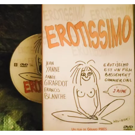 Erotissimo - Pirès Girardot Yanne Blanche Film DVD VF 1969