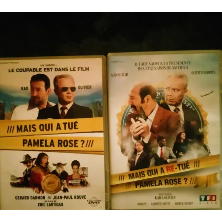 Mais qui a tué et re-tué Pamela Rose ? Pack 2 Films DVD Lartigau - Merad - Baroux - Darmon - Chabat - Cluzet