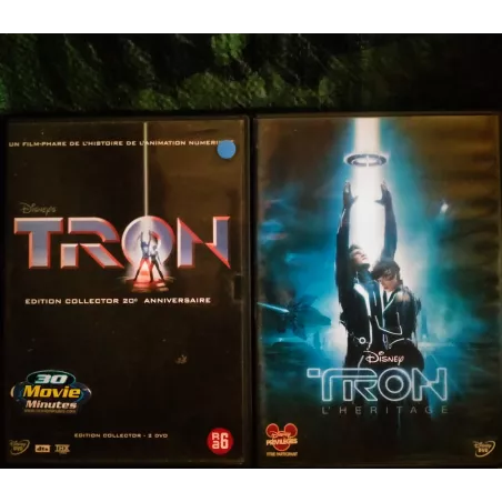 Tron Pack 2 Films DVD Bridges - Disney