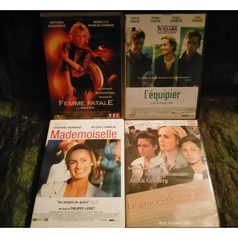 Sandrine Bonnaire Pack 4 Films DVD