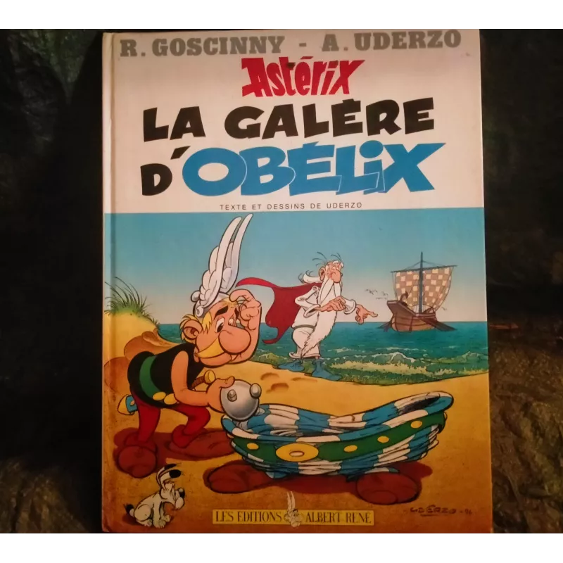 La galère d'Obélix  Livre Bandes-dessinée Astérix et Obélix