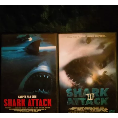 Shark attack 1 et 3 - Pack 2 Films DVD