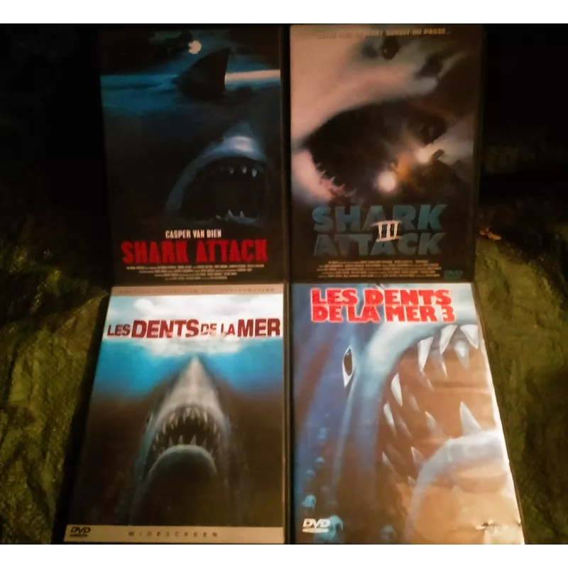 Shark Pack 4 Films DVD
