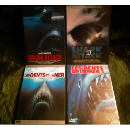 Shark Pack 4 Films DVD
