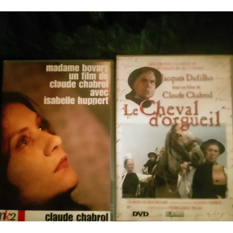 DVD Claude Chabrol Pack 2 Films Huppert Yanne