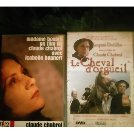 DVD Claude Chabrol Pack 2 Films Huppert Yanne