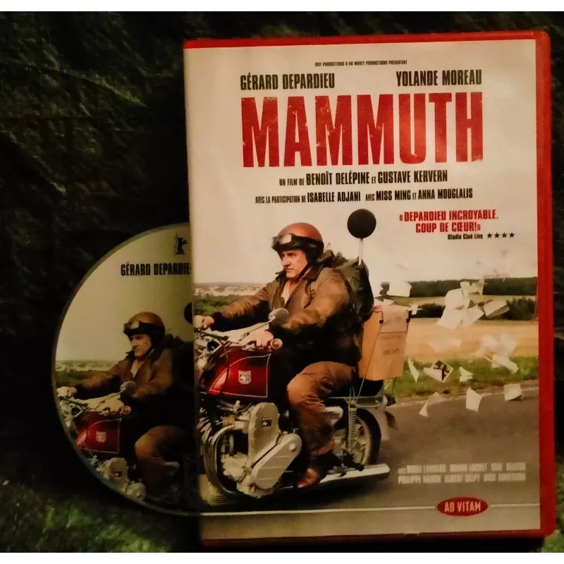 Mammuth - Benoît Delépine et Gustave Kervern - Gérard Depardieu - Yolande Moreau - Adjani - Poelvoorde Film DVD 2010