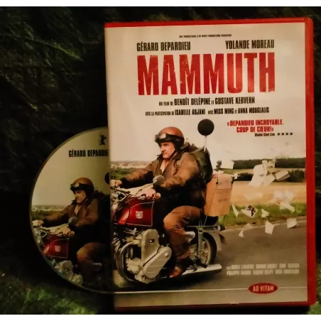 Mammuth - Benoît Delépine et Gustave Kervern - Gérard Depardieu - Yolande Moreau - Adjani - Poelvoorde Film DVD 2010