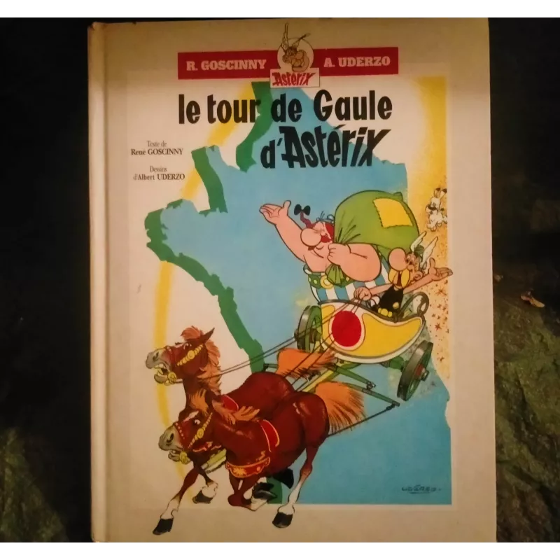 Le tour de Gaule d'Astérix - Livre Bande-dessinée Astérix et Obélix