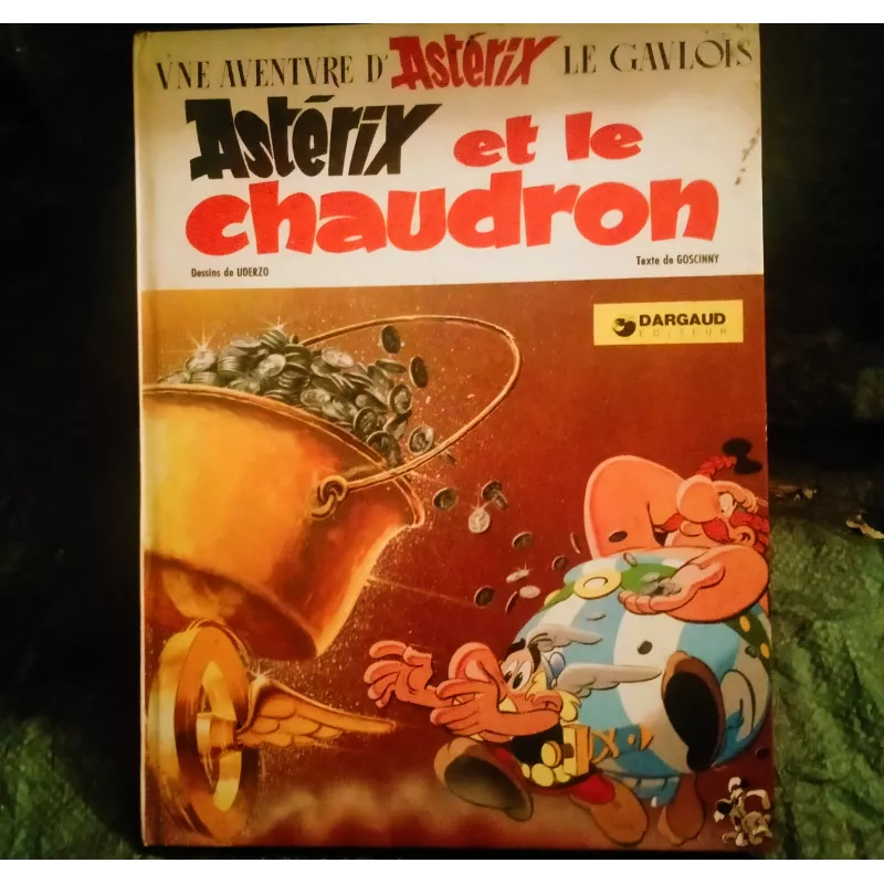 Astérix et le chaudron - Livre Bande-dessinée Astérix et Obélix