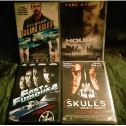 DVD Paul Walker Pack 4 Films