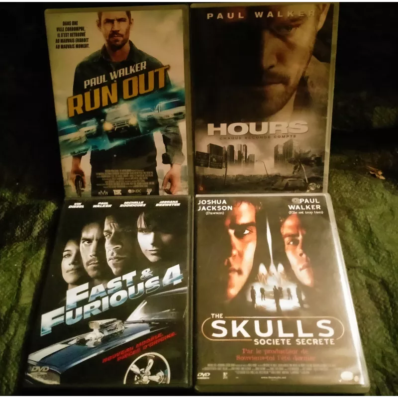 DVD Paul Walker Pack 4 Films
