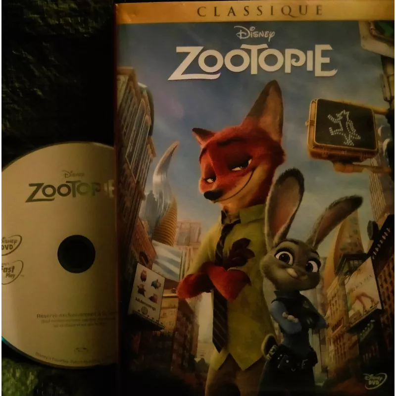 Zootopie - Walt Disney Pixar Film DVD 2016