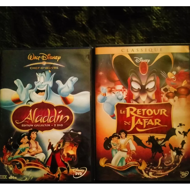 Aladdin - Pack 2 Films DVD Walt Disney