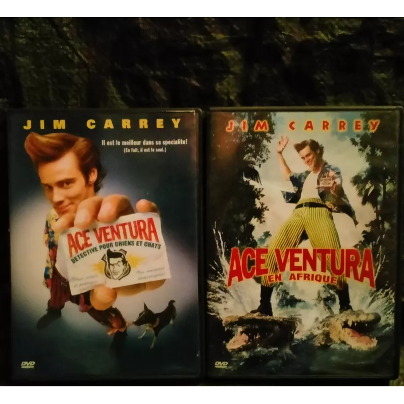 DVD Ace Ventura + Ace Ventura en Afrique - Pack 2 Films Jim Carrey
