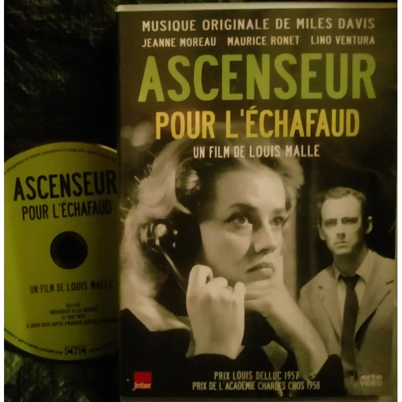 Ascenseur pour l'échafaud - Malle - Ventura - Film DVD 1958