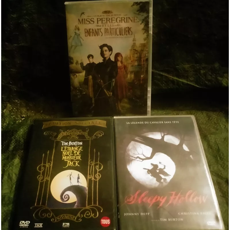 Tim Burton Pack 3 Films DVD