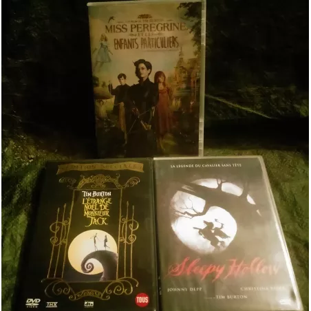 Tim Burton Pack 3 Films DVD