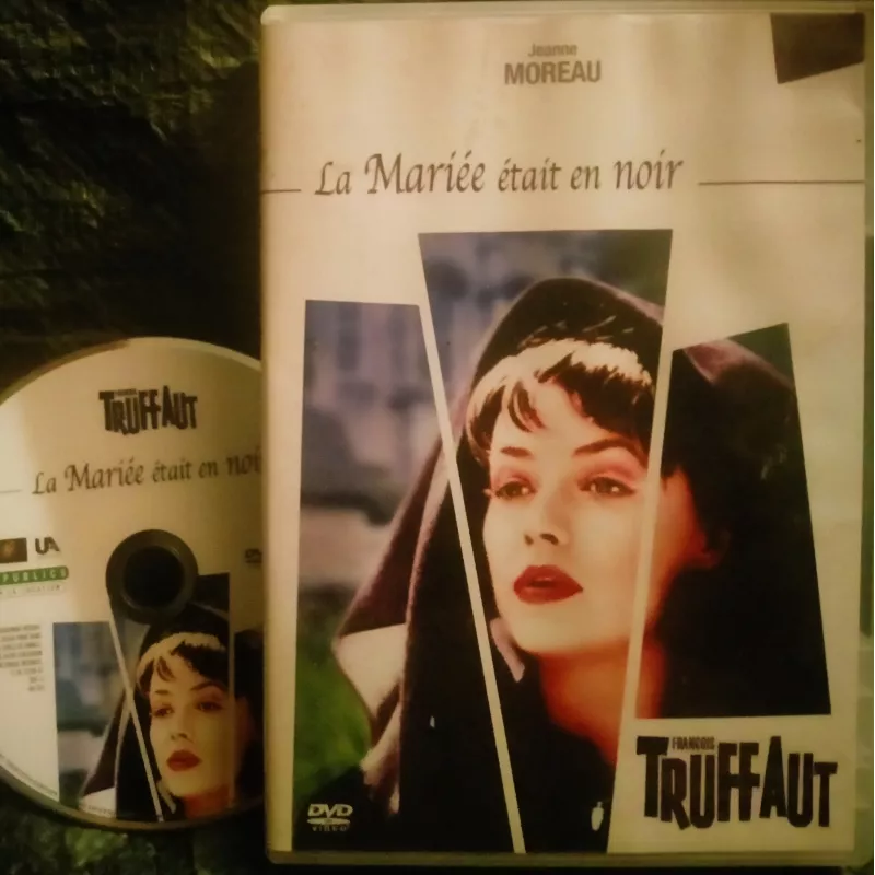 La mariée était en noir - Truffaut - Moreau - Bouquet - Brialy  Film DVD 1968