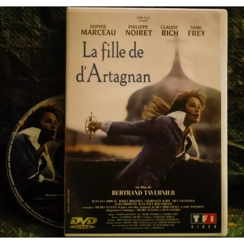 La fille de d'Artagnan - Bertrand Tavernier - Philippe Noiret - Sophie Marceau Film DVD 1994