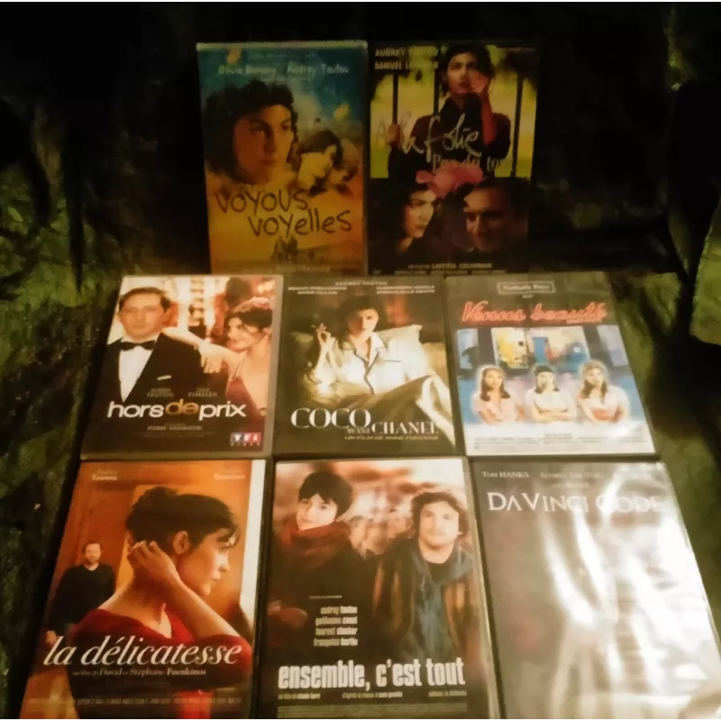 Audrey Tautou Pack 8 Films DVD
