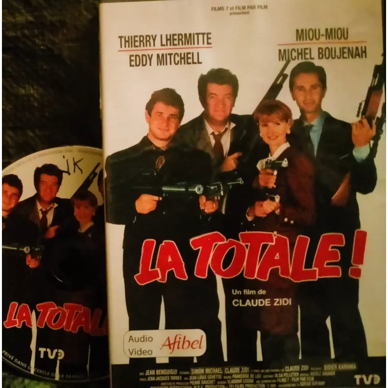 La Totale - Zidi - Miou-Miou - Mitchell - Boujenah - Lhermitte Film DVD 1991