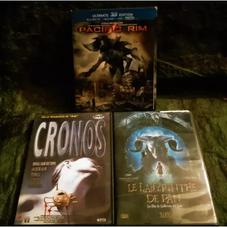 Del Toro Pack 3 Films 3 DVD + Blu-ray + Blu-ray 3D