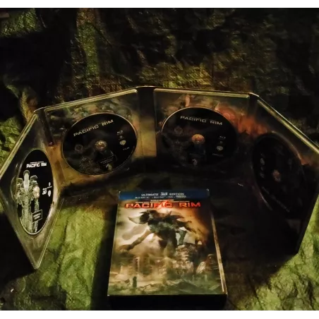 Pacific Rim - del Toro - Hunnam Film 2 Blu-ray + Blu-ray + DVD 2013