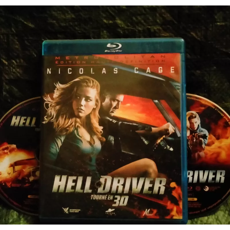 Hell Driver - Lussier - Cage Film Blu-ray + Blu-ray 3D