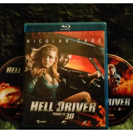 Hell Driver - Lussier - Cage Film Blu-ray + Blu-ray 3D