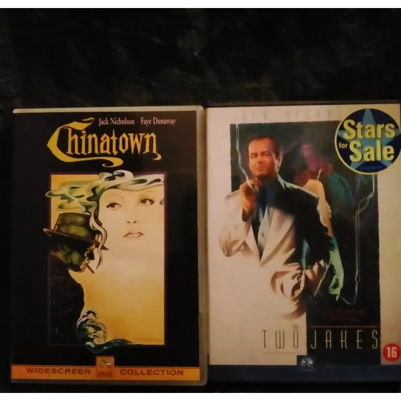 Chinatown + The two Jack - Pack 2 Films DVD Polanski - Nicholson - Dunaway - Huston
