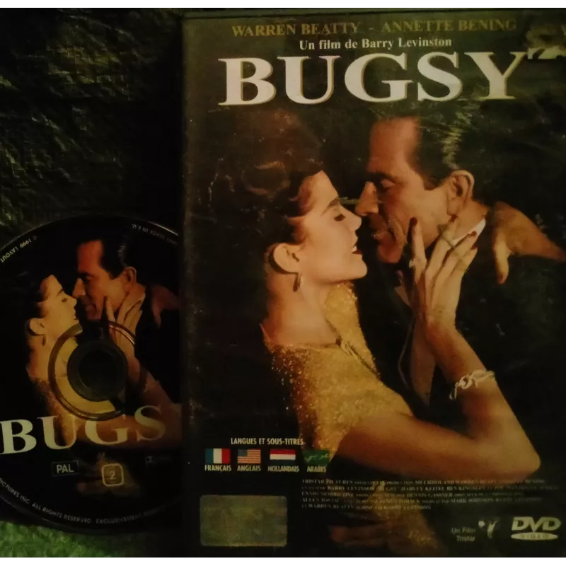 Bugsy - Levinson - Beatty - Keitel Film DVD 1991