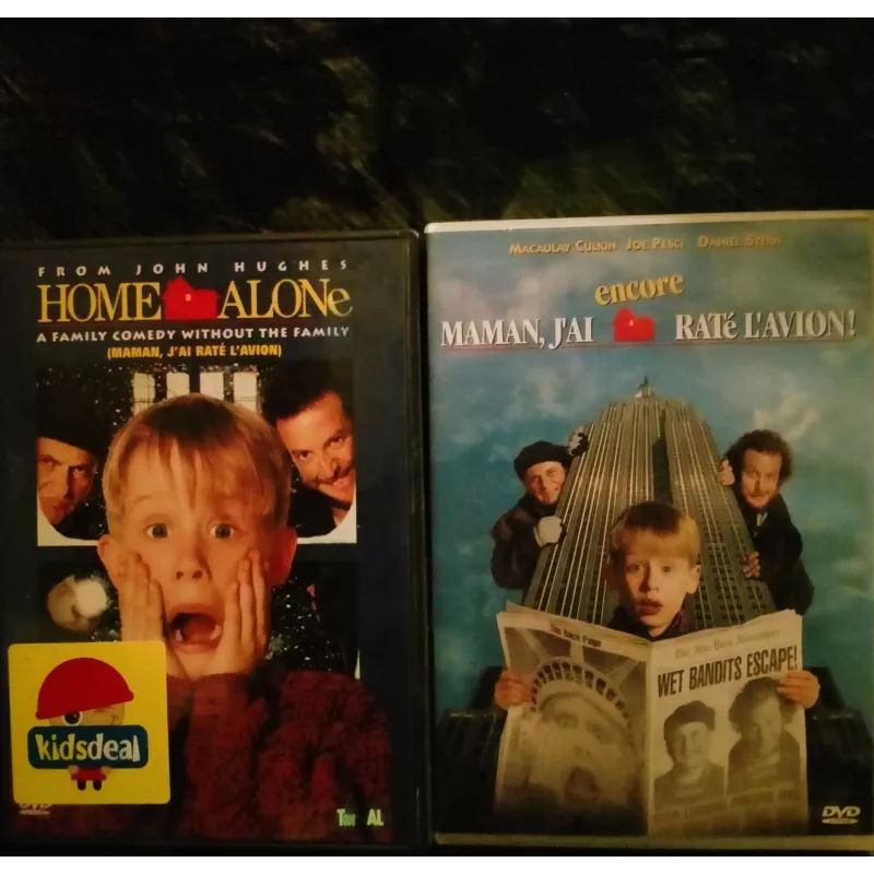 Maman j'ai raté l'avion 1 et 2 - Pack 2 Films DVD Columbus - Macaulay Culkin - Joe Pesci